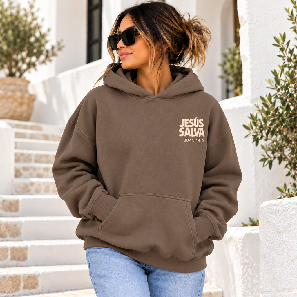 Jesús Salva Gildan Softstyle® Hoodie – Juan 14:6