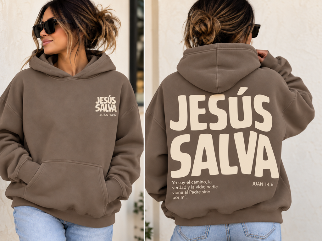 Jesús Salva Gildan Softstyle® Hoodie – Juan 14:6