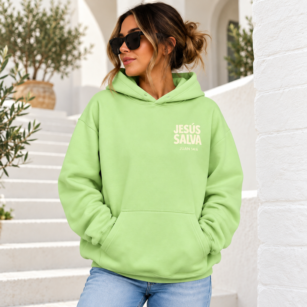 Jesús Salva Gildan Softstyle® Hoodie – Juan 14:6