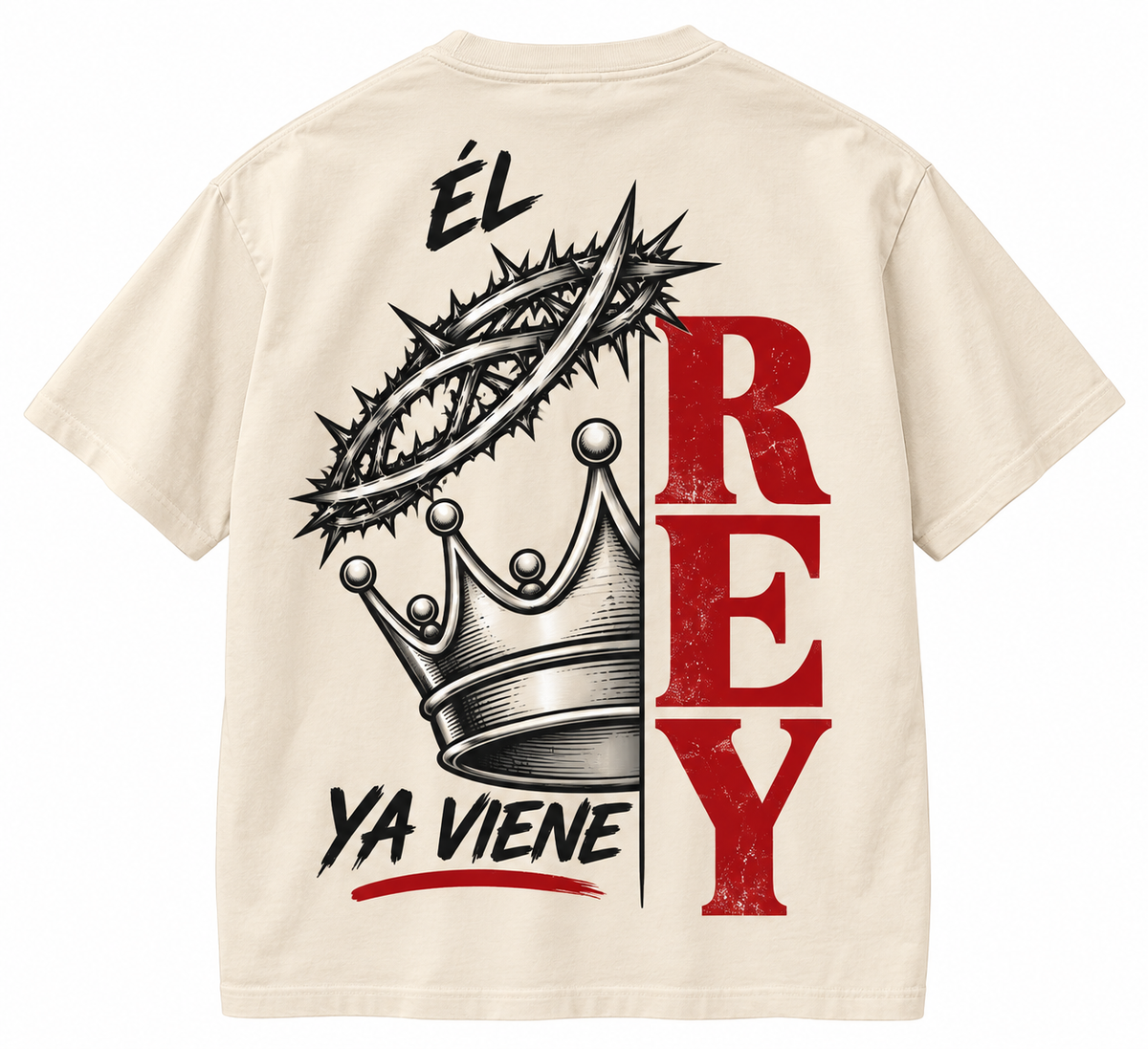 "Él Rey Ya Viene" Comfort Colors® Unisex Christian Tee