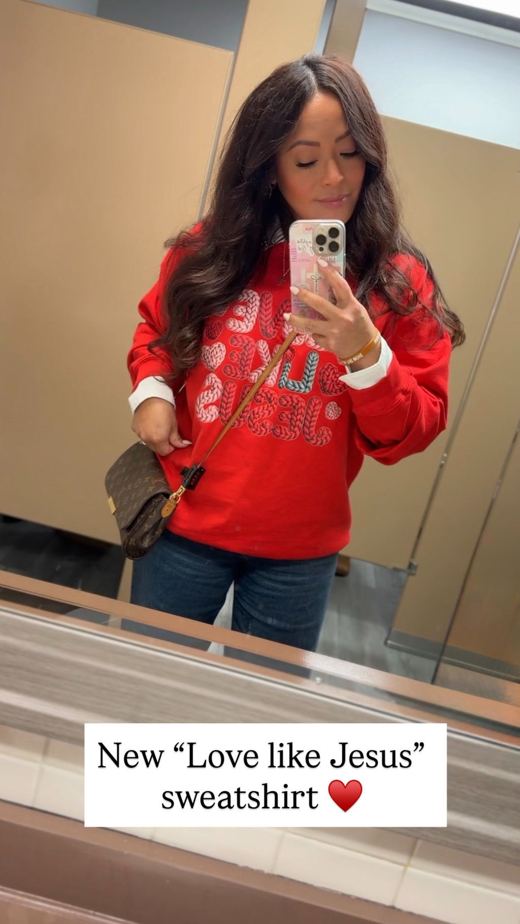 Love like JESUS sweatshirt