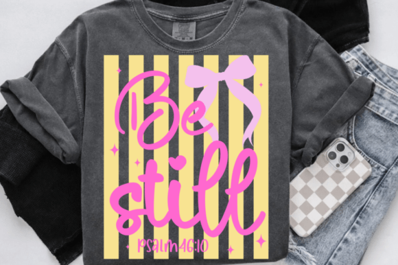 Be Still Strips - Christian Graphic T-Shirt