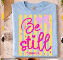 Be Still Strips - Christian Graphic T-Shirt