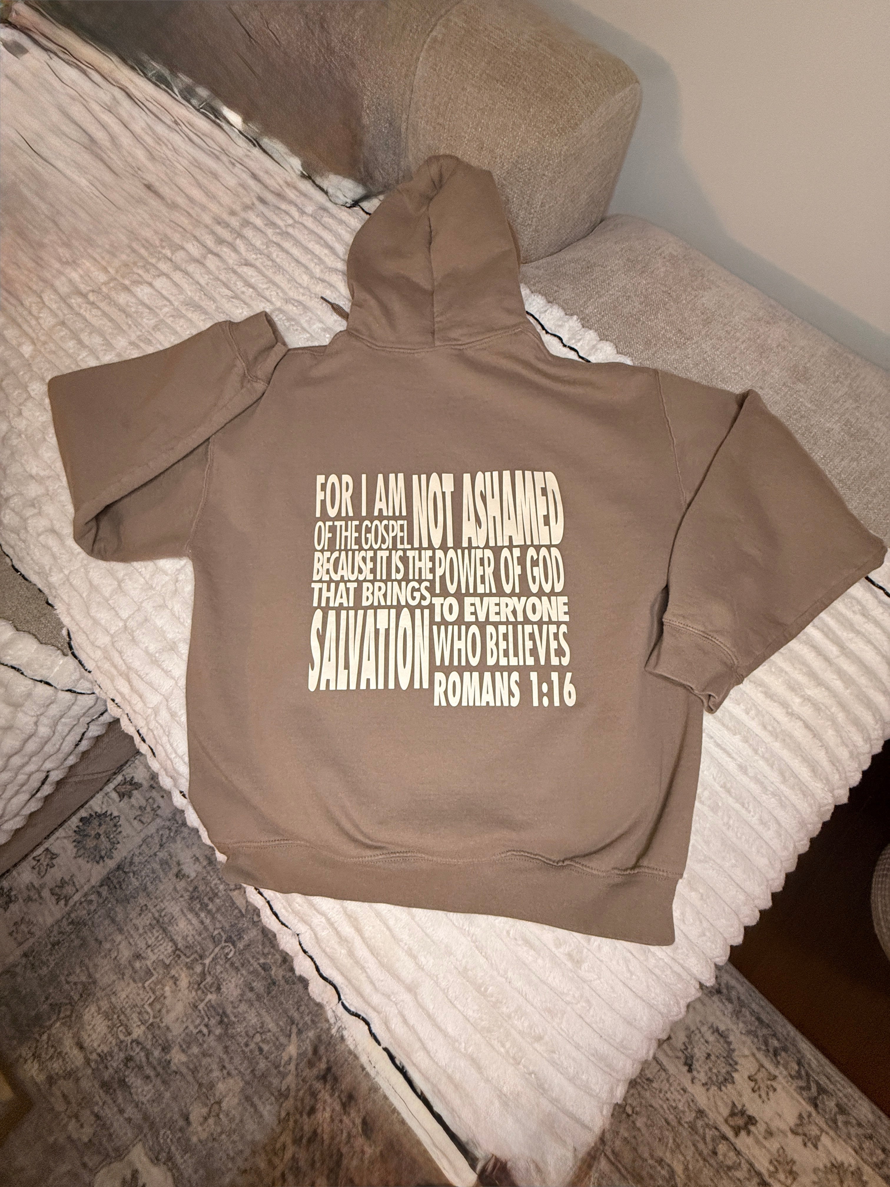 Romans 1:16 Disciple Hoodie