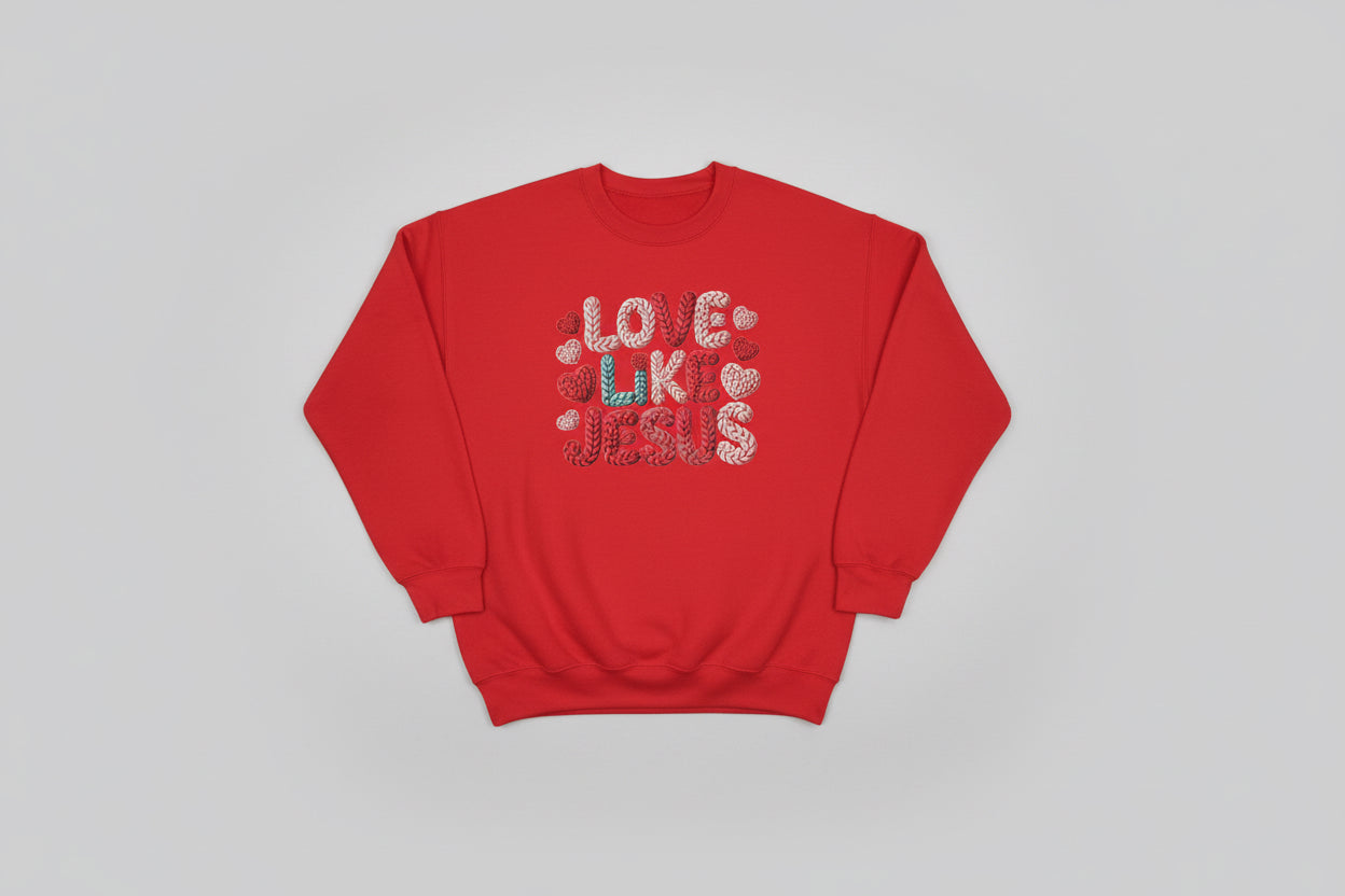 Love like JESUS sweatshirt