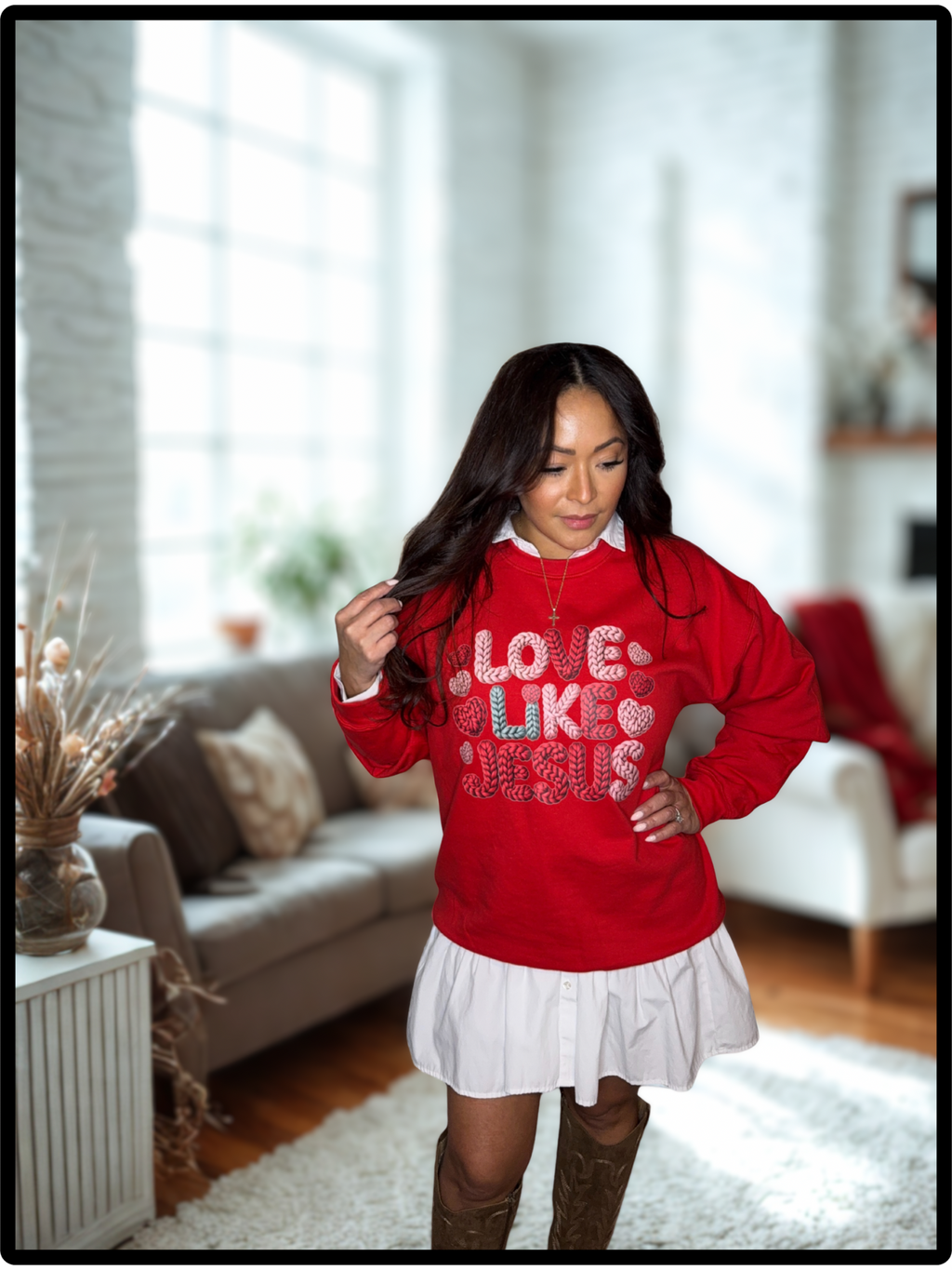 Love like JESUS sweatshirt