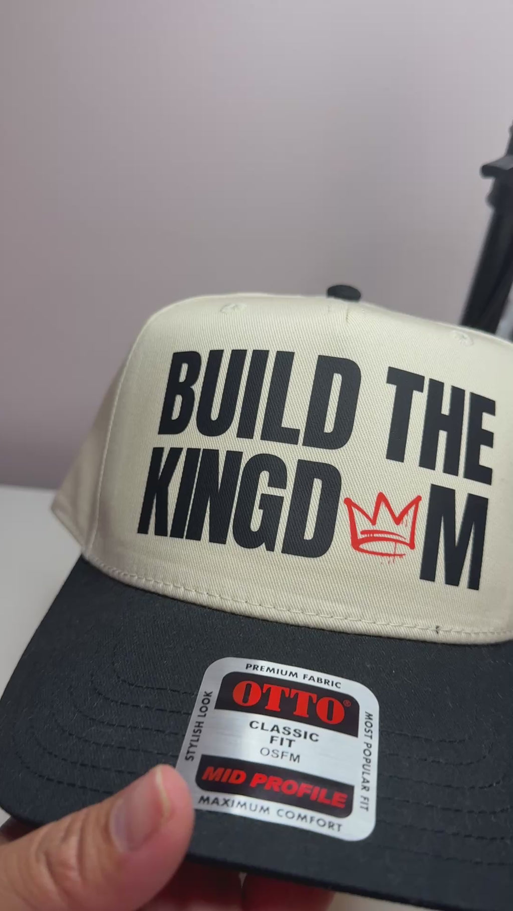 Build the Kingdom Christian Snapback Hat – Matthew 28:18–20